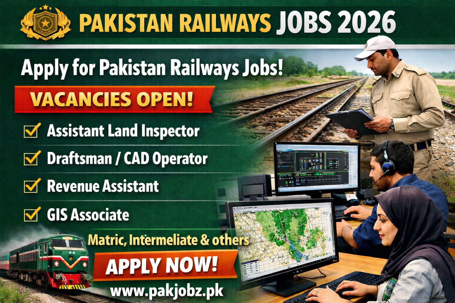 Pakistan Railways Jobs 2026